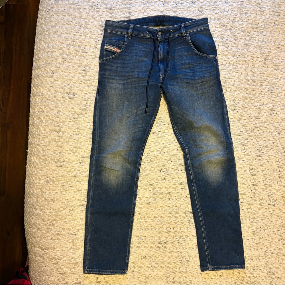 Diesel Men's Dark Blue Slim JoggJeans